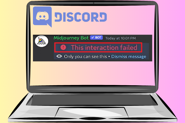 interaction, failed, discord, fix, error, bot, command, message, button, check, app, Fix Discord, this interaction failed, server, Discord server, Discord bot, YouTube, Midjourney bot